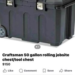Craftsman 50 Gallon Rolling Toolbox 