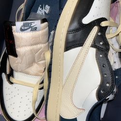Air Jordan low to Travis Scott sz 9
