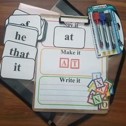 sight words children's learning activity