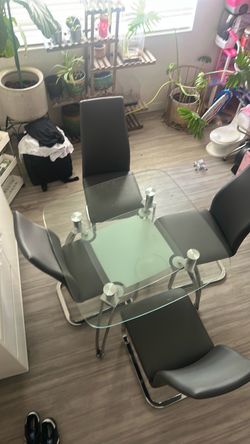 Table with chairs