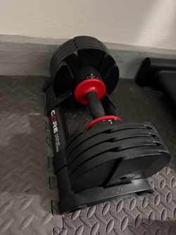 Core adjustable dumbbell