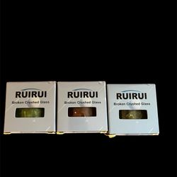 RUIRUI Irregular Broken Crushed Glass For Crafts