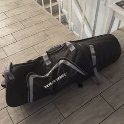 Golf Clubs Travel Bag - FAA Approved and Hardshell