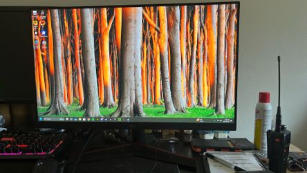 LG UltraGear HDR 180Hz Gaming Monitor.