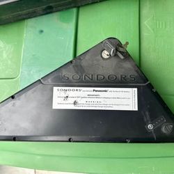 Sondors E-Bike Battery 8.7Ah (Genuine Panasonic Cells) - Works, Keys Included