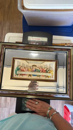 Mirror frame last supper
