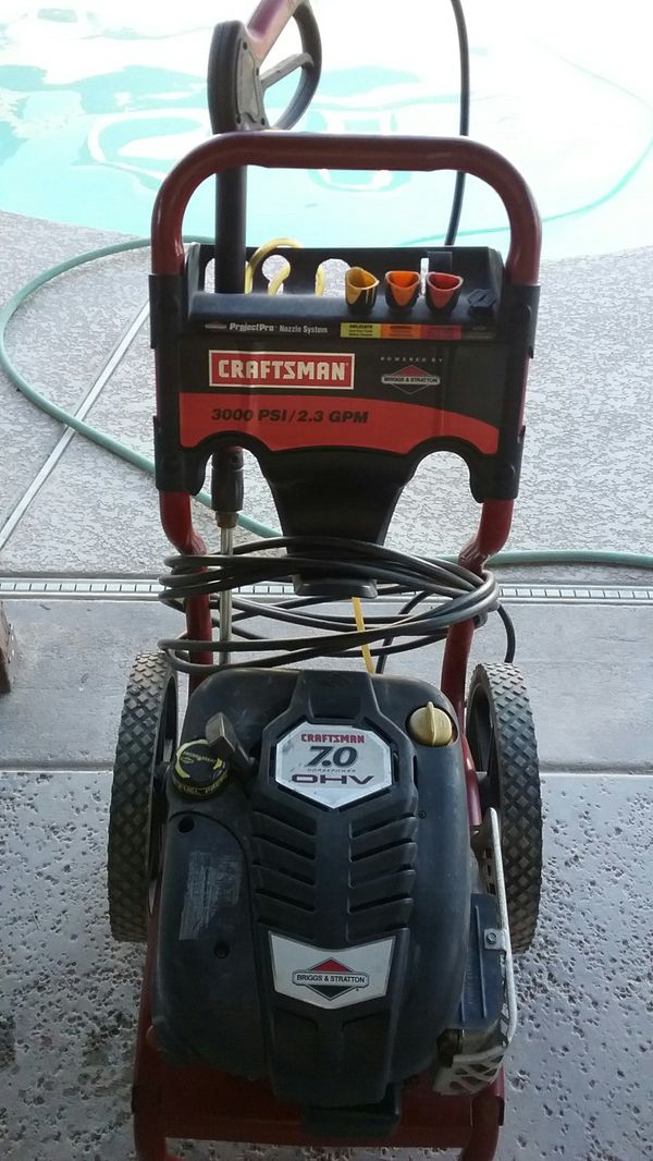 Craftsman 3000psi pressure washer for Sale in Las Vegas, NV OfferUp