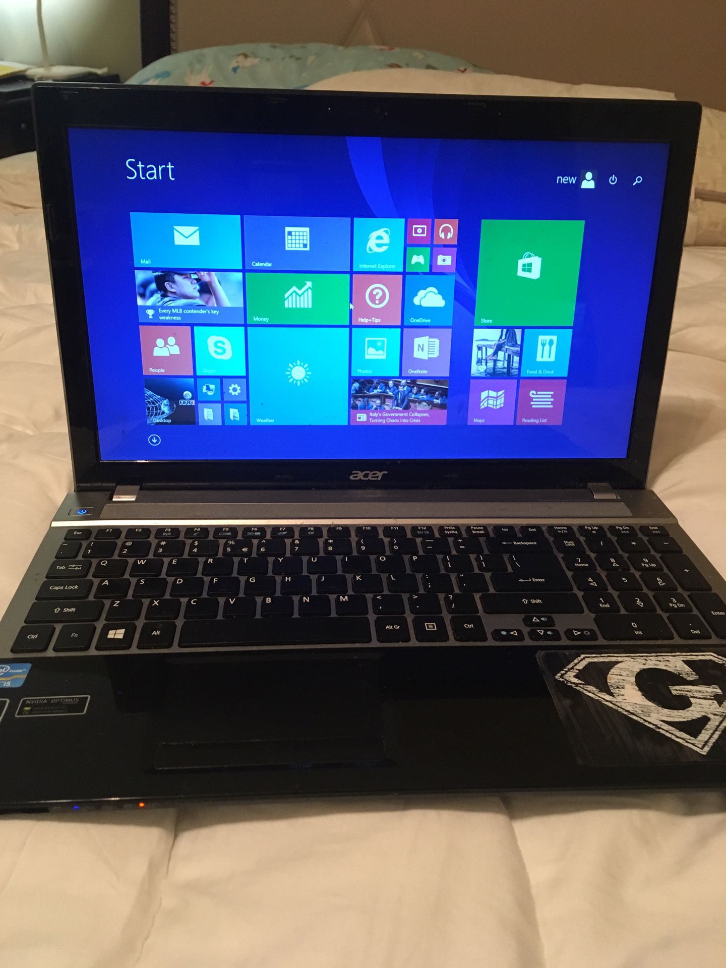 Acer 15” core i5 4gb 500gb laptop- Price Firm Solid