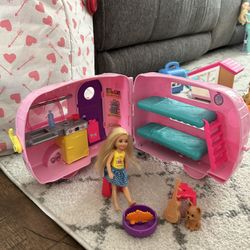 Barbie Chelsea Camper & Unicorn Chelsea