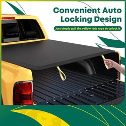 Soft Roll Up 6.5 Ft (79") Truck Bed Tonneau Cover New  