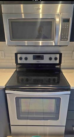 Stove & microwave
