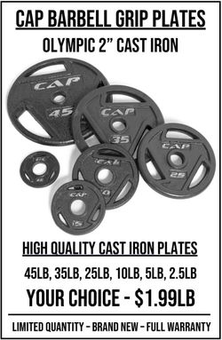 Olympic plates weights bench bar