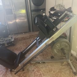Leg Press Machine With Weights