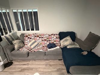 Couch with Chaise for Sale!