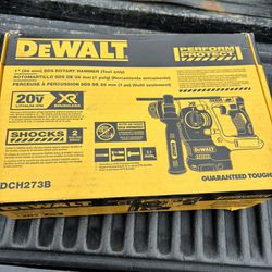 DEWALT 20V MAX XR Cordless Brushless 1 in. SDS Plus L-Shape Rotary Hammer (Tool Only)