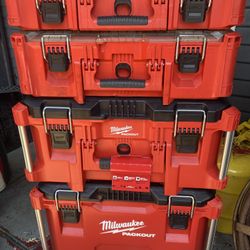 Milwaukee Packout Sex De Cuatro Cajas 