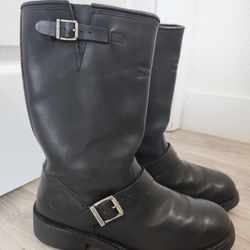 Harley Davidson Men's Boots Black Leather  Size 9