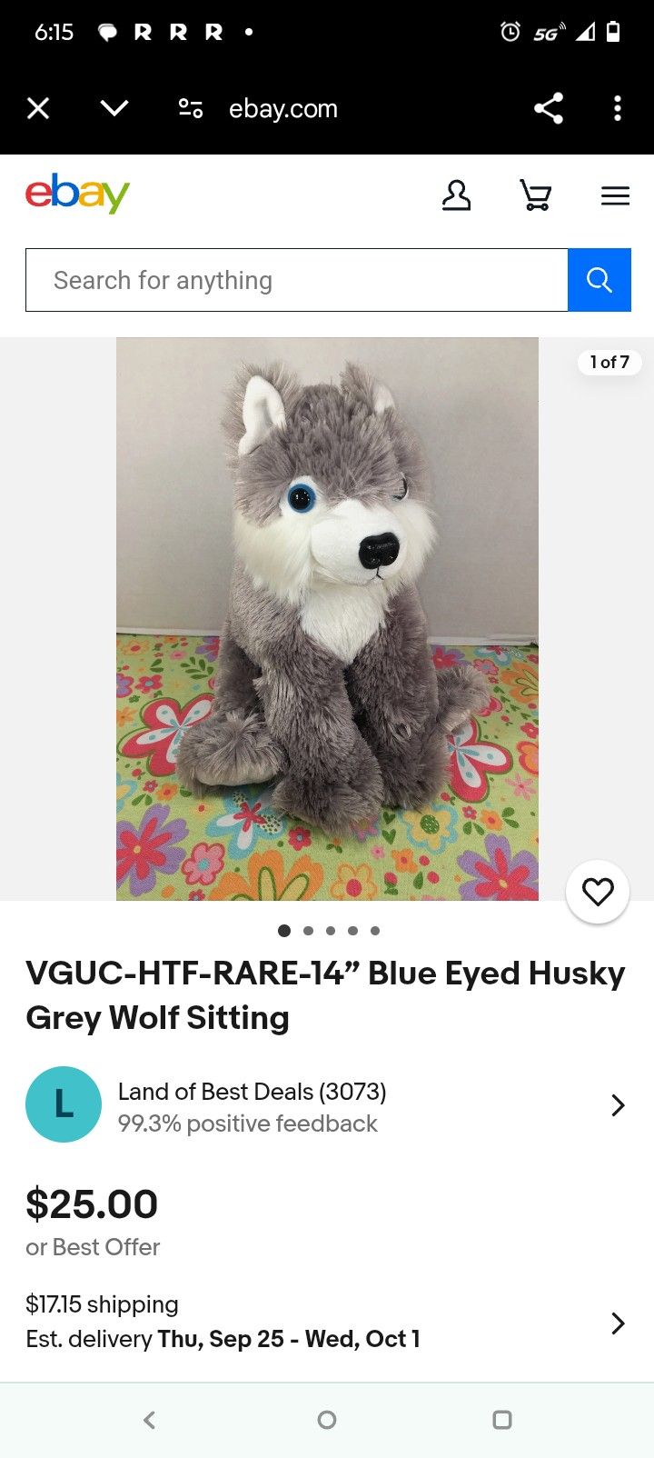 Wolve Plushie