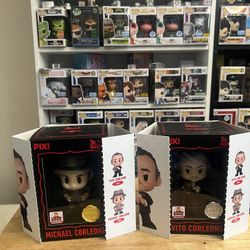 LE CHASE BUNDLE EXC Michael & Vito Corleone Godfather Thrilljoy PIX Vinyl Movies