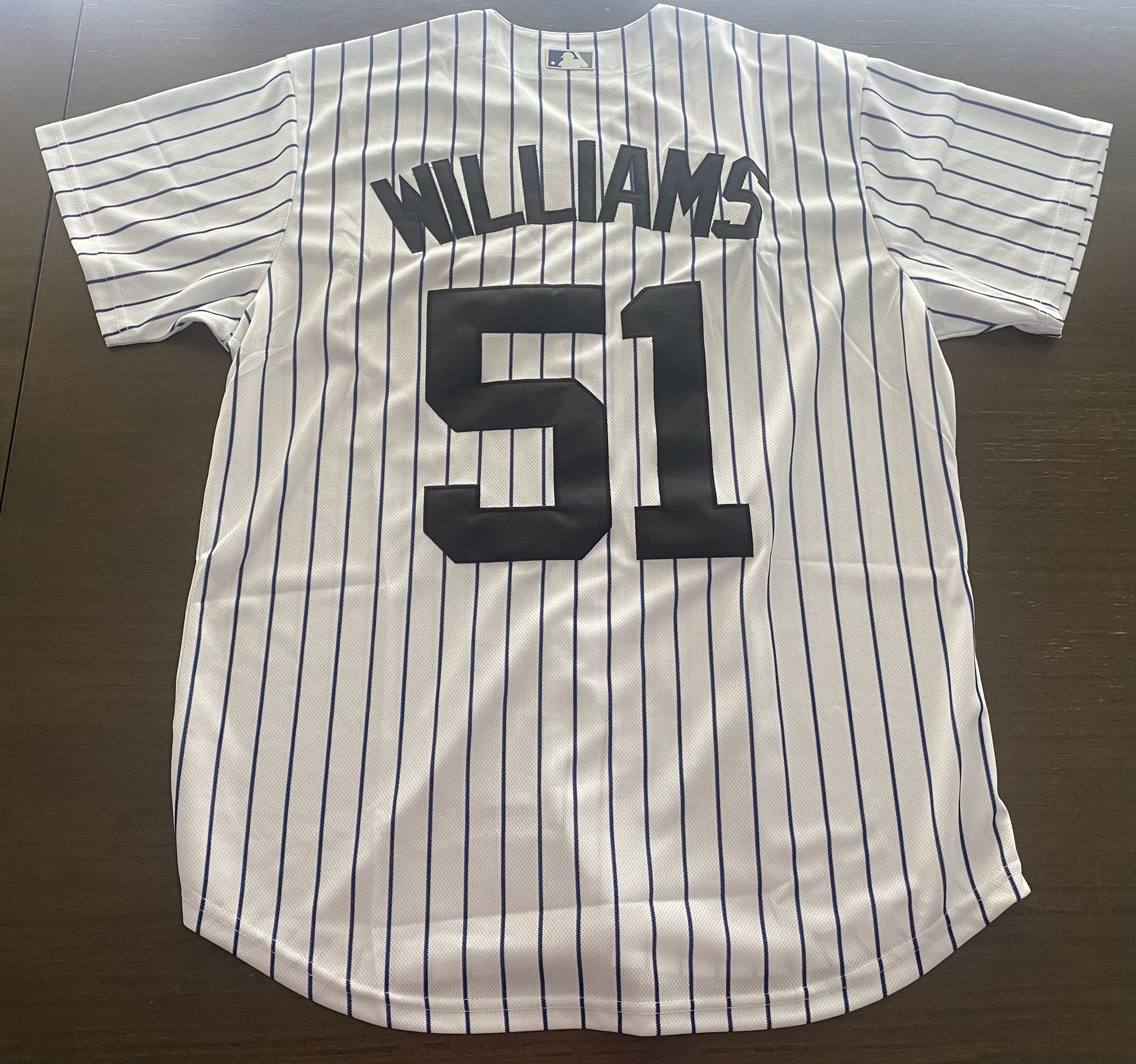 Bernie Williams New York Yankees Baseball New Adult Large Fast Ship MLB Jersey