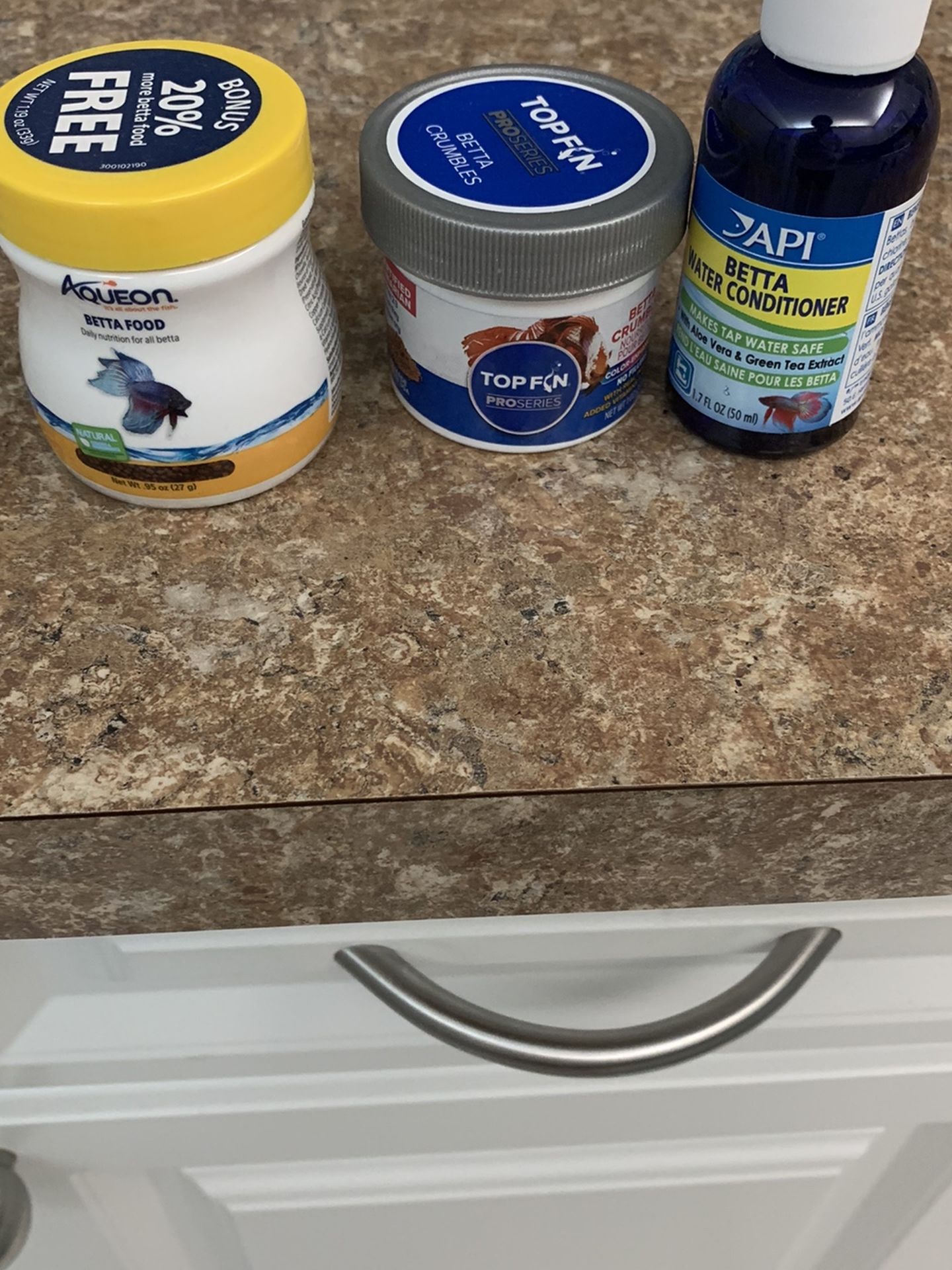 Betta Care Kit - Food, Treats And Water Conditioner