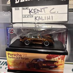 Hot Wheels RLC 1988 Porsche 911 Targa Turbo Spectraflame Brown