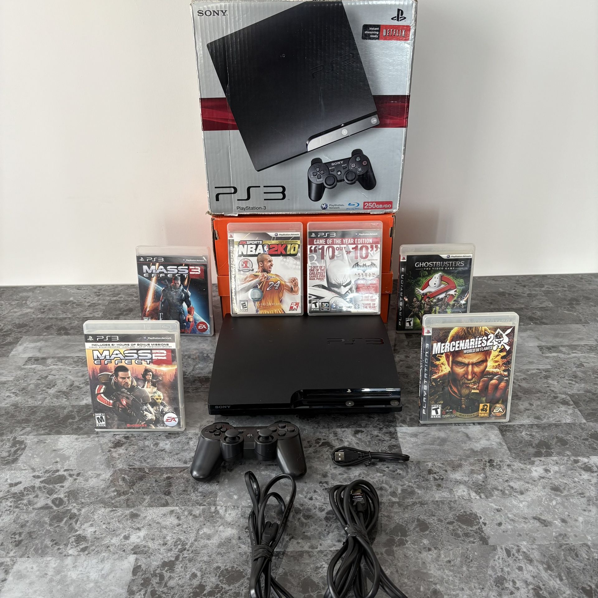 PS3 250GB With Box