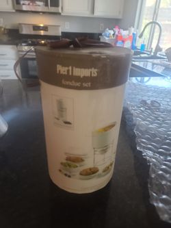 Pier 1 Imports Fondue Set