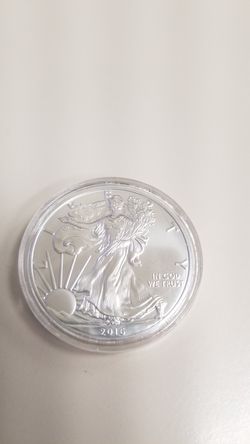 2016 US silver eagle