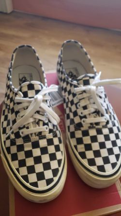 Vans checkerboard lace up size 11