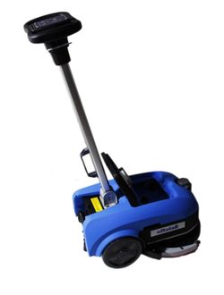 11" Brush Walk Behind Floor Scrubber 200W Motor w/24V 12Ah Battery Powered(EM-K3