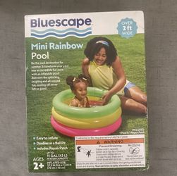 Mini rainbow pool