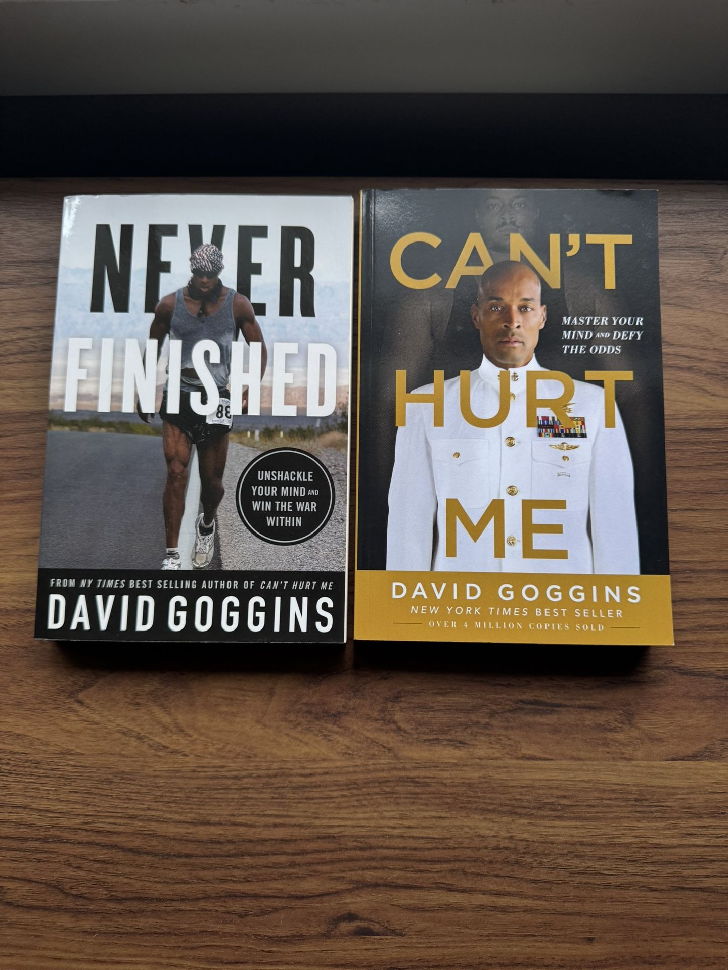 David Goggins Can’t Hurt Me & Never Finished