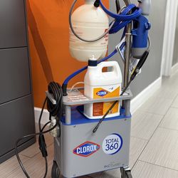 New only 1x Used -Clorox Total 360 System – Model MS-715 (Commercial Electrostatic Sprayer)
