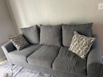 Gray sofa