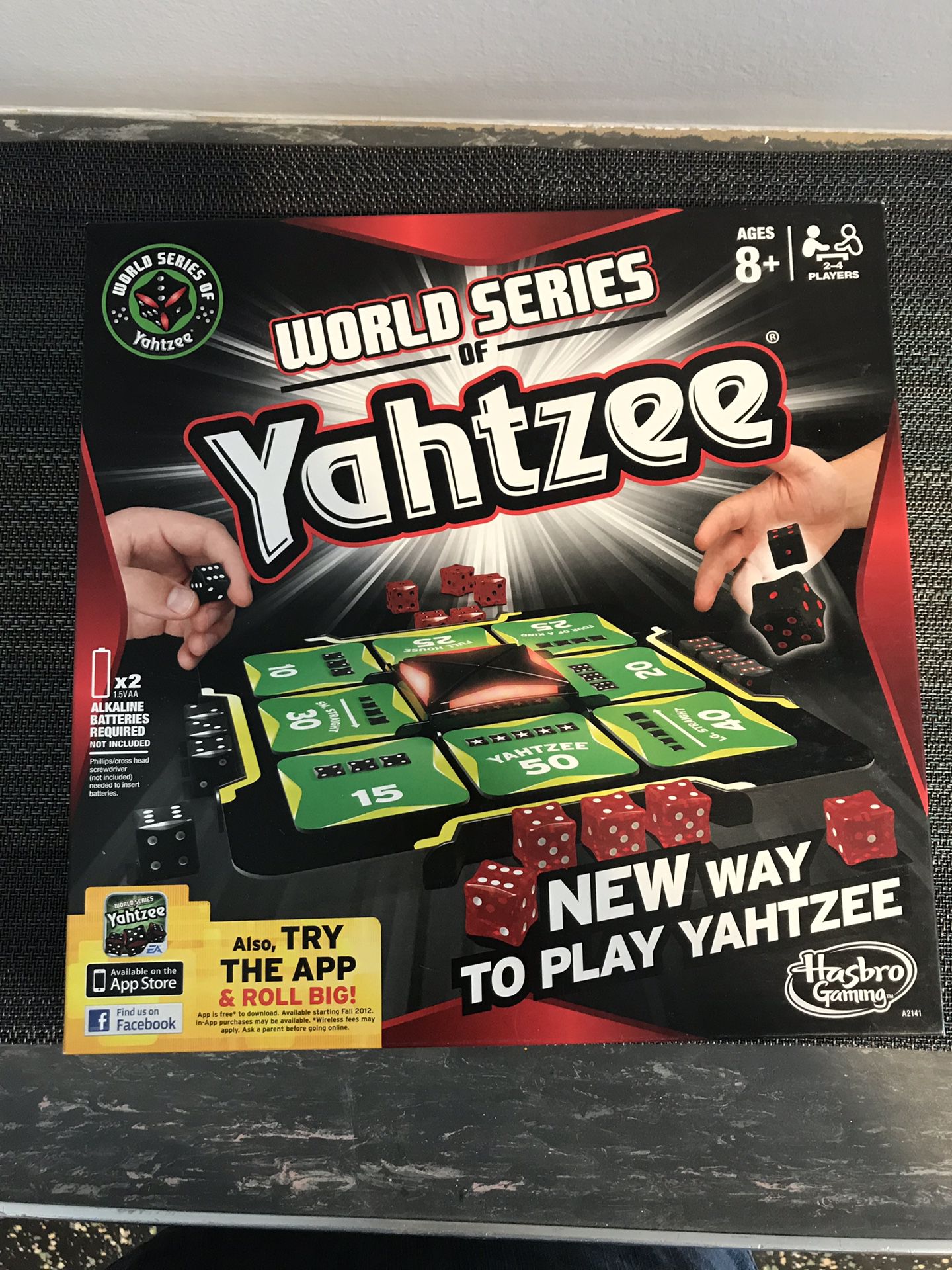 World Series of Yahtzee board game