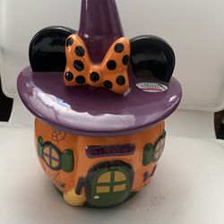 Minnie Halloween Cookie Jar Disney
