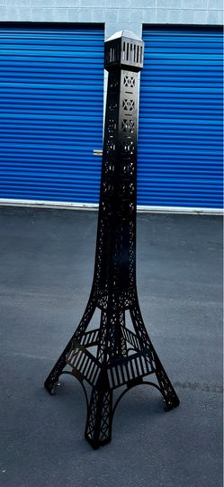Custom Welded 6 1/2  ft.  Metal Eiffel Tower / winery / Event Prop / Garden