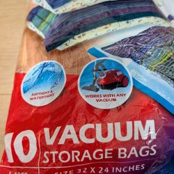 New Spacesaver Vacuum Storage Bags (Jumbo 10 pack) Save 80% on Clothes Storage