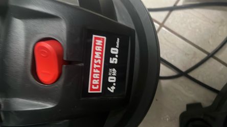 Craftsman 5 Gallon 4.0 Peak HP Wet/Dry Vac