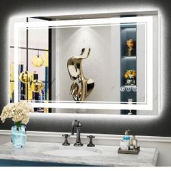Beautiful Bathroom L.E.D Mirror New In Box Pick Up In Pomona $100