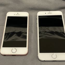 2 Apple iPhones- *NOT WORKING* The iPhone 6 Has A New Battery Still Does Not Work 