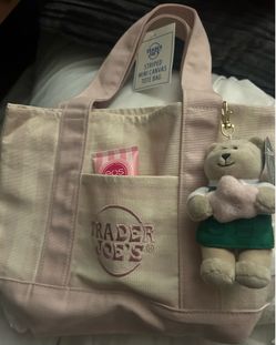 Trader Joe's Mini Tote Bag 🩷