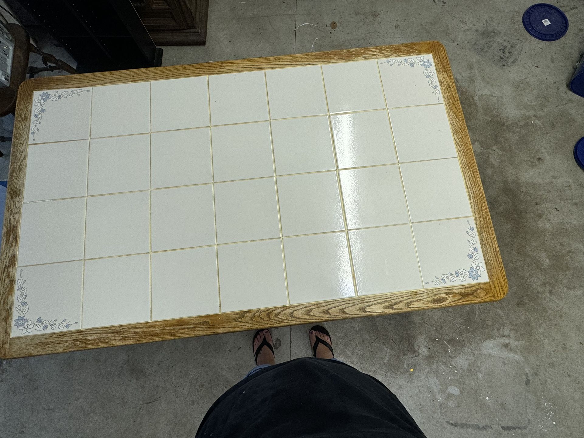 Tile Top Kitchen Table