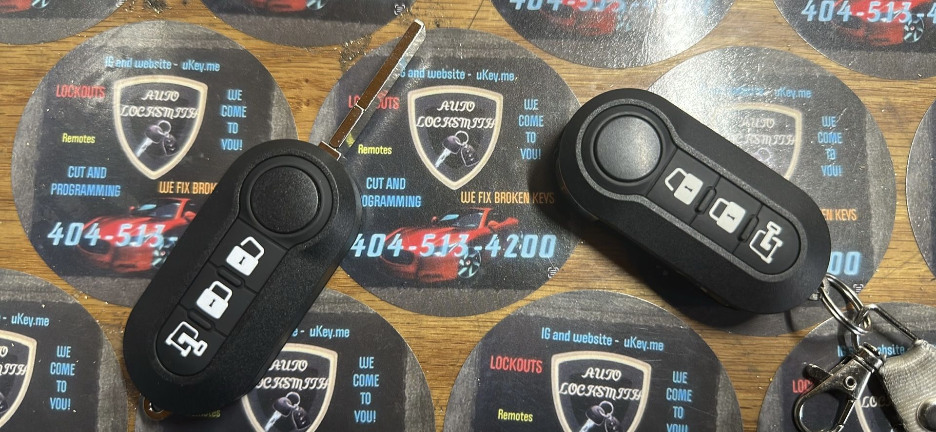 Dodge Ram Pro master Key Fobs- New