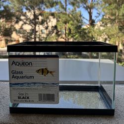 2.5 Gallon Fish Tank + Adjustable Aquarium Heater – $30 Set