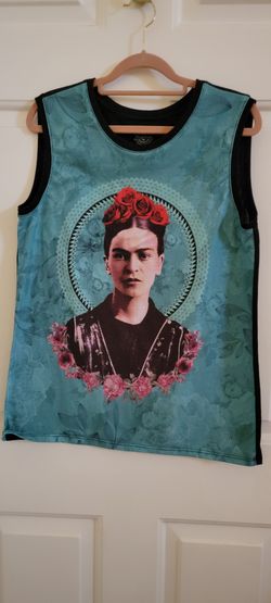Sleeveless Fridah Kahlo Shirt