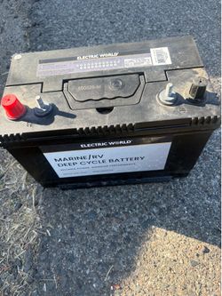 Rv battery $60