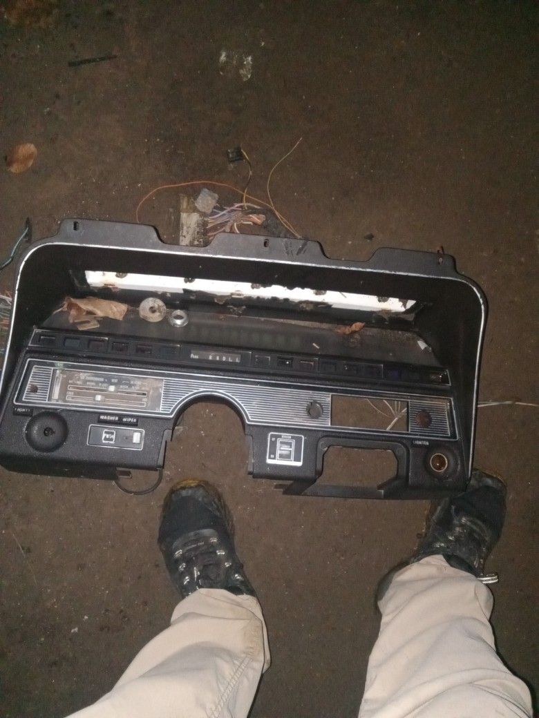 1969 70 Caprice Impala Dash Has Rear Window Switch