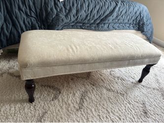 Vintage Cream Bench